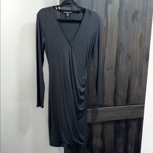 Banana Republic Black Long Sleeve Dress